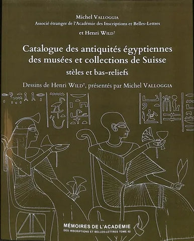 Catalogue des antiquités égyptiennes des musées et collections de Suisse: Stèles et bas-reliefs.