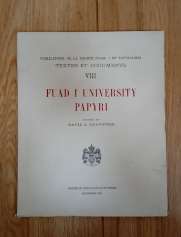 Fuad I University Papyri.