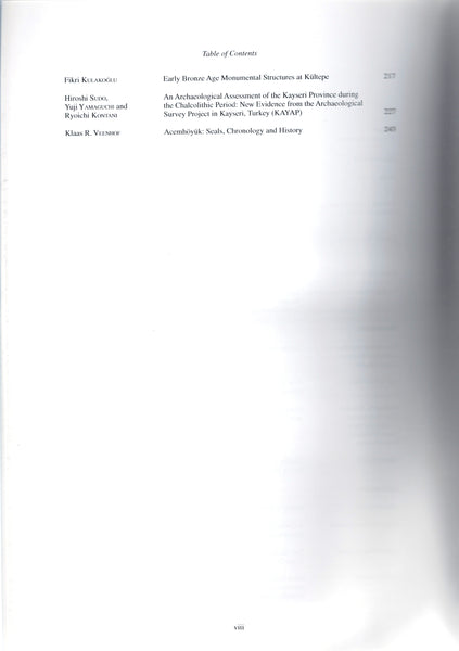 Proceedings of the 2nd Kultepe International Meeting. Subartu XXXIX.