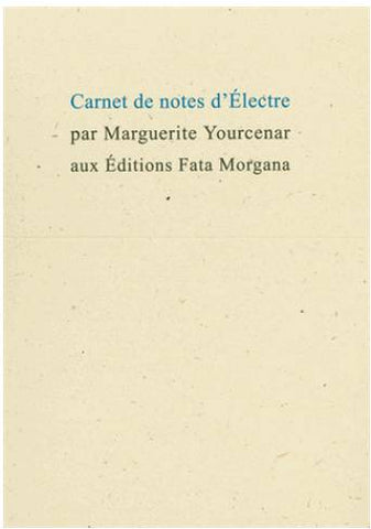 Carnet de notes d’Electre.