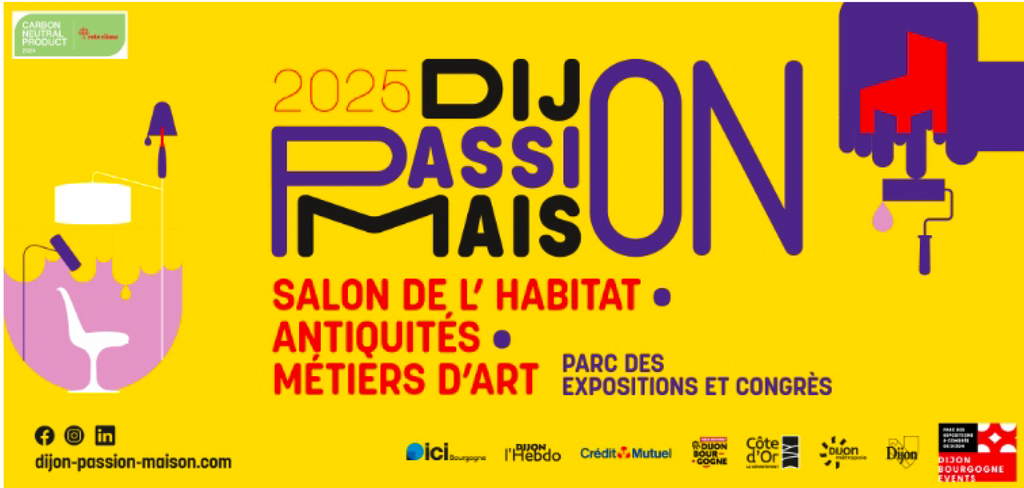 Antinoë présent au Salon de Dijon Passion Maison 2025 !