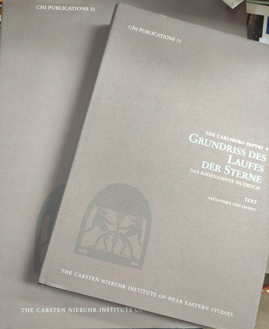 The Carlsberg Papyri 8: Grundriss des Laufes der Sterne, das Sogenannte Nutbuch. (Texte et planches)CNI Publications 31.