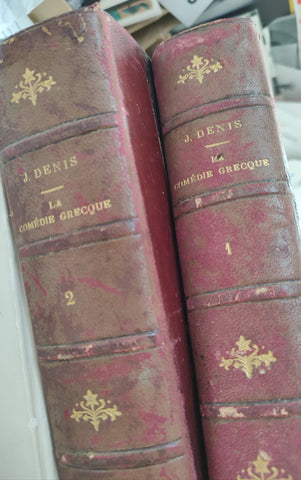 La Comédie grecque. Volume I et II.