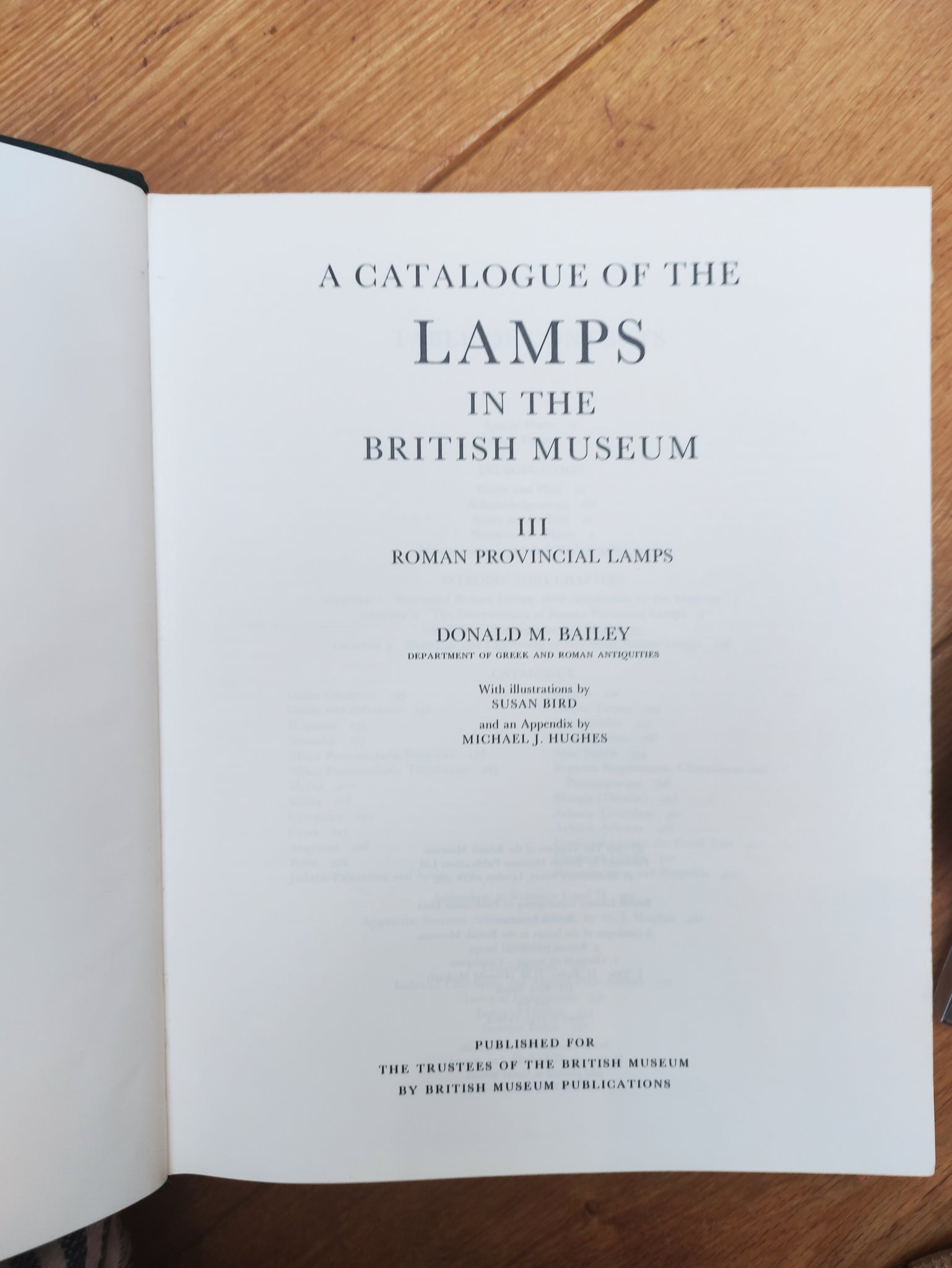 A Catalogue of the Lamps in the British Museum: III. Roman Provincial Lamps.