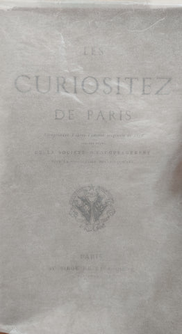 Les curiositez de Paris.