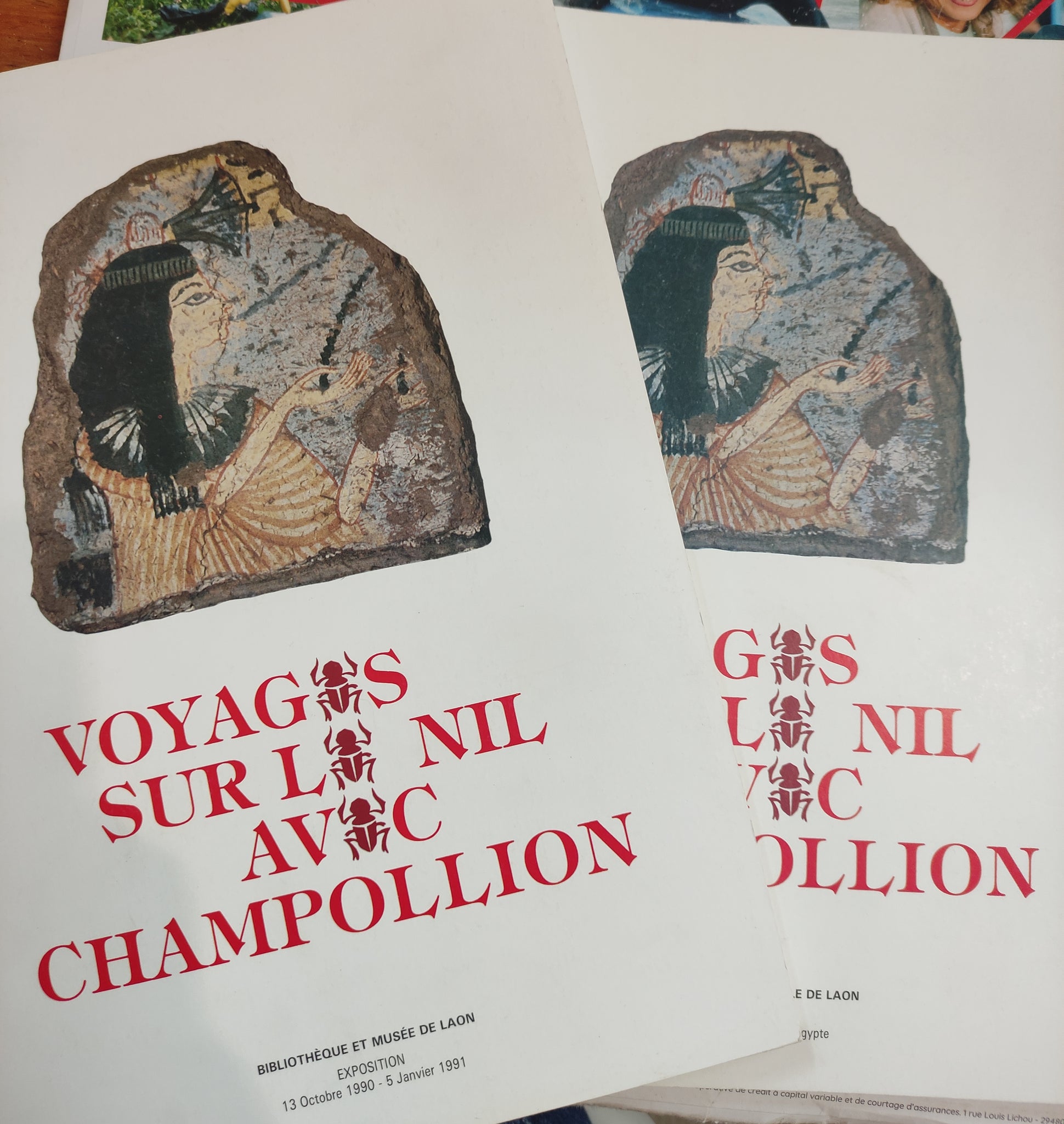 Voyages sur le Nil avec Champollion. 2 volumes.