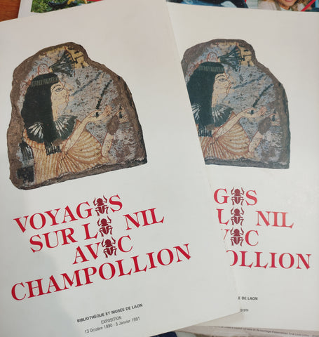 Voyages sur le Nil avec Champollion. 2 volumes.