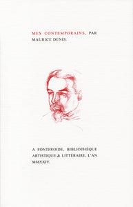 Mes contemporains, par Maurice Denis.