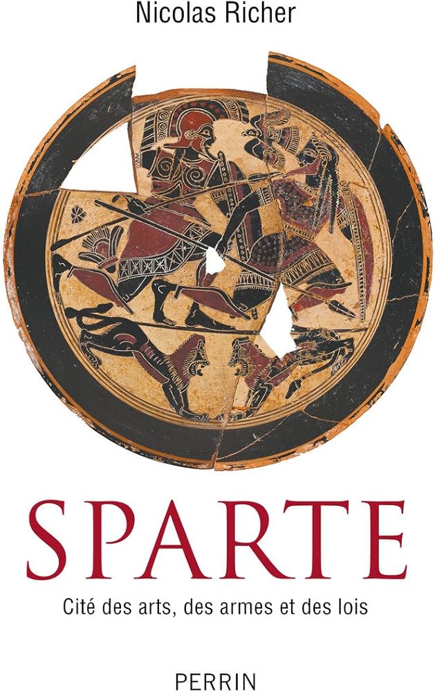 Sparte, Cité des arts, des armes et des lois.