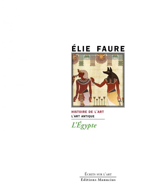 Histoire de l'art Art antique L'Égypte.