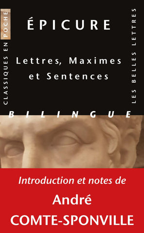 Epicure: Lettres, maximes et sentences.