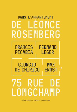 Dans l'appartement de Léonce Rosenberg, 75 rue de Longchamp.