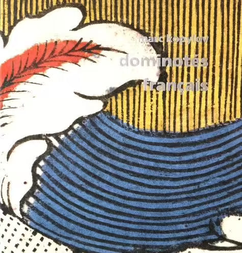 Dominotés français. Papiers dominotés français ou L'art de revêtir d'éphémères couvertures colorées. Livres & brochures entre 1750 et 1820.