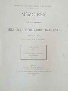 Reproduction en héliogravure du manuscrit d'Enoch et des écrits attribués à Saint-Pierre avec introduction de M. A. Lods. MMAF tome neuvième, 3e fascicule.