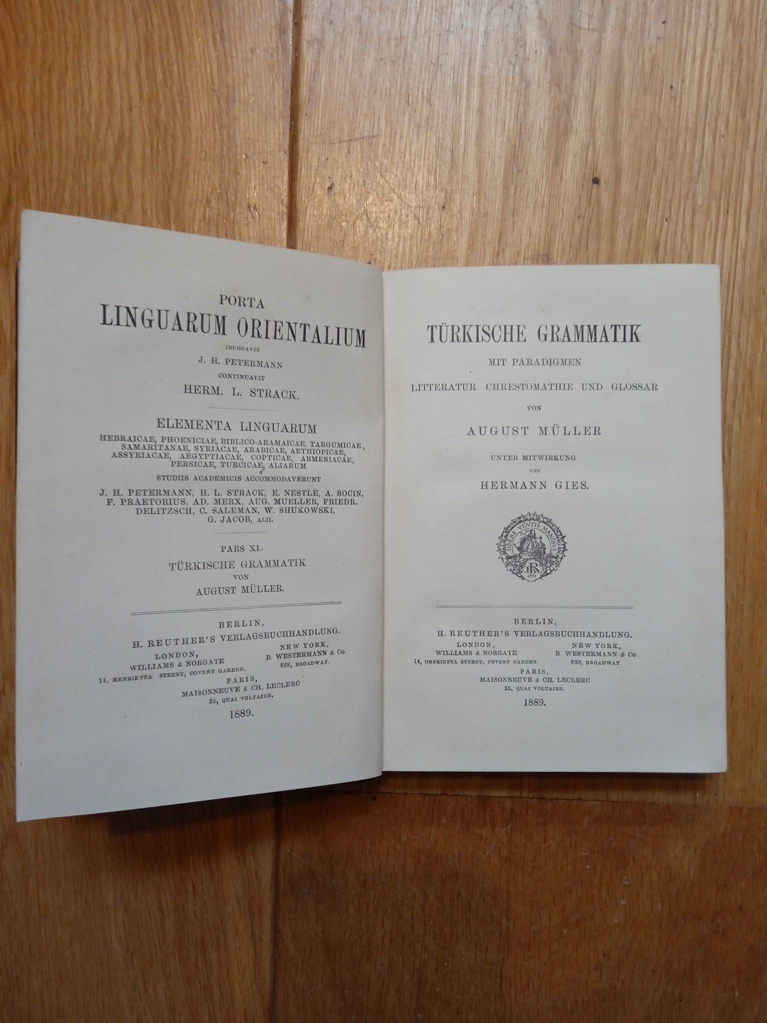 Türk Grammatik.