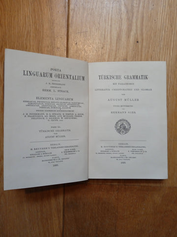Turkish Grammar.