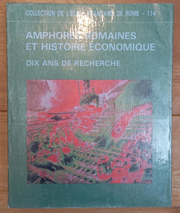 Amphores romaines et histoire économique. Dix ans de recherche.