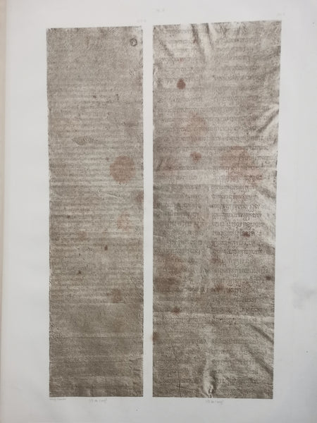 Inscriptions sanscrites du Cambodge. Tome Vingt-Septième (1ere partie) 1er et 2eme Fascicule. Planches 1 à 17, puis planches 18 à 45.