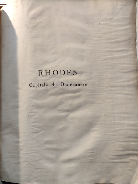 Rhodes. Capitale du Dodécanèse.