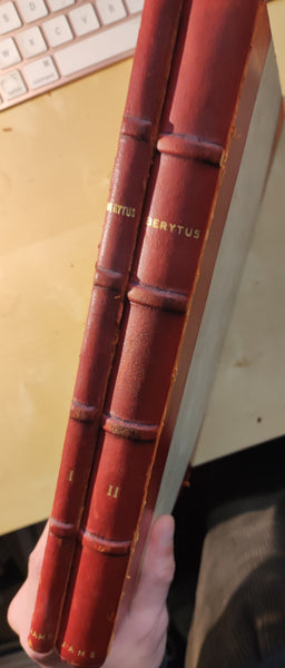 Berytus Archeological Studies. Vol. I et II.