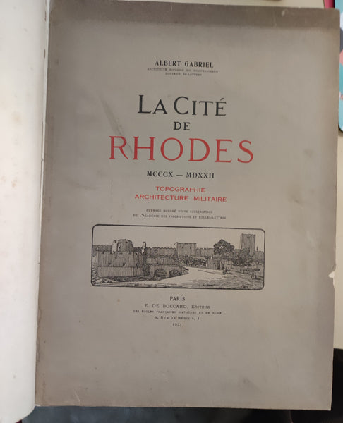 La cité de Rhodes.