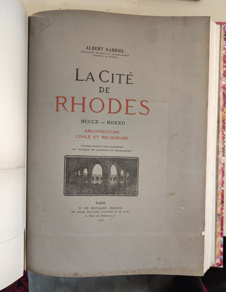 La cité de Rhodes.
