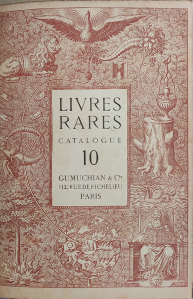 Réunion de catalogues.