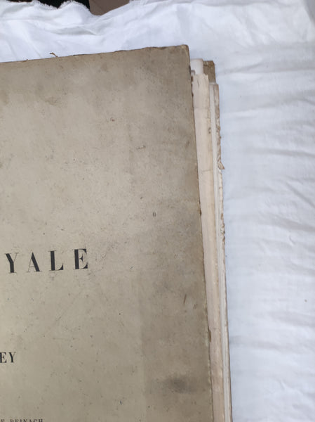 Une nécropole royale à Sidon. Fouilles de Hamdy Bey. Planches, Livraison I, II & III.