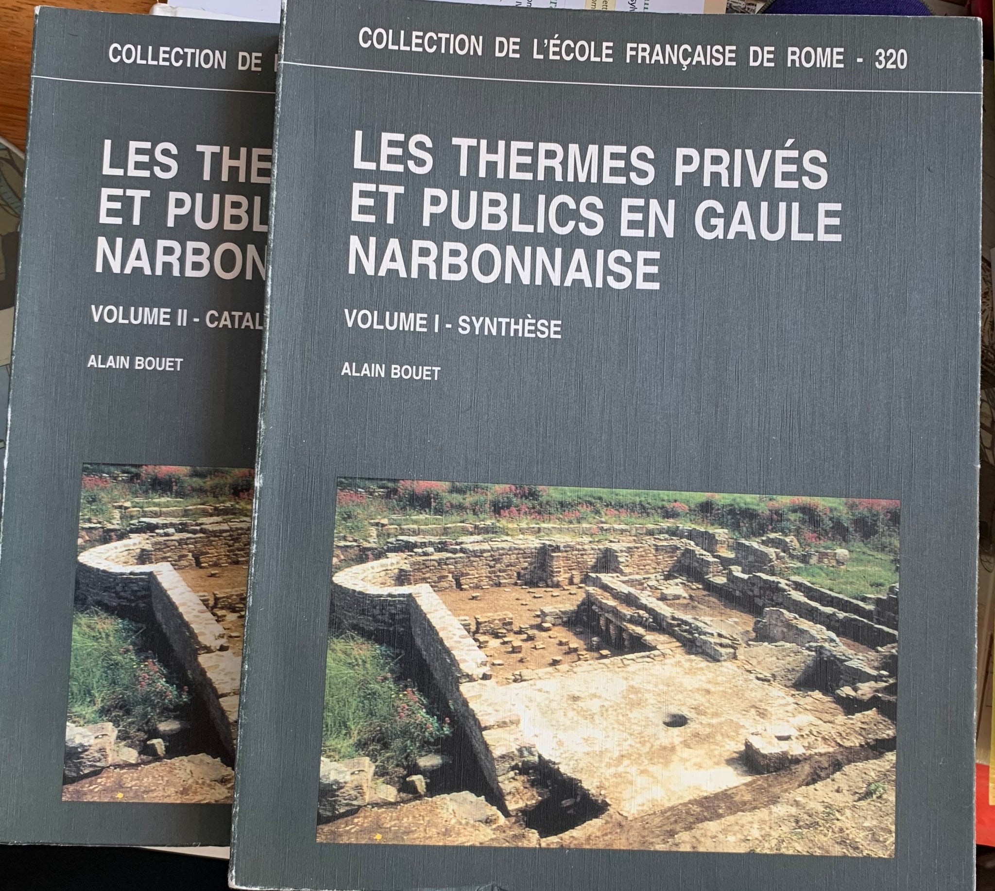 Les termes privés et publics en Gaule Narbonnaise. Vol.1 Synthèse et vol. 2 Catalogue.