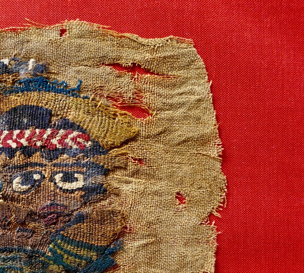 Portrait. Tissus copte. V-VII siècle.