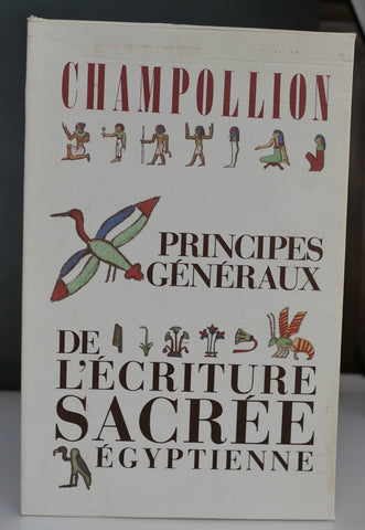 General principles of Egyptian sacred writing.