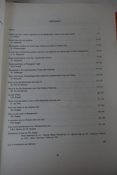 Bulletin on Sumerian Agriculture. Vol I à VIII.
