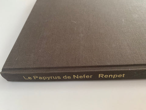 The Nefer Renpet Papyrus, an 18th Dynasty Book of the Dead.