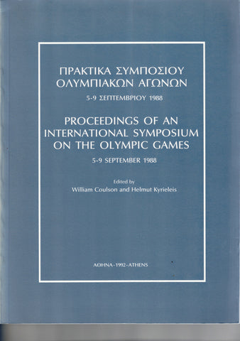 Proceedings of an International Symposium on the Olympic Games.