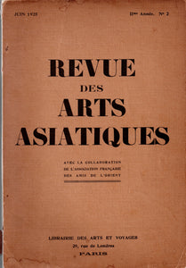 Revue des arts asiatiques. Juin 1925, 2eme année. N°2.