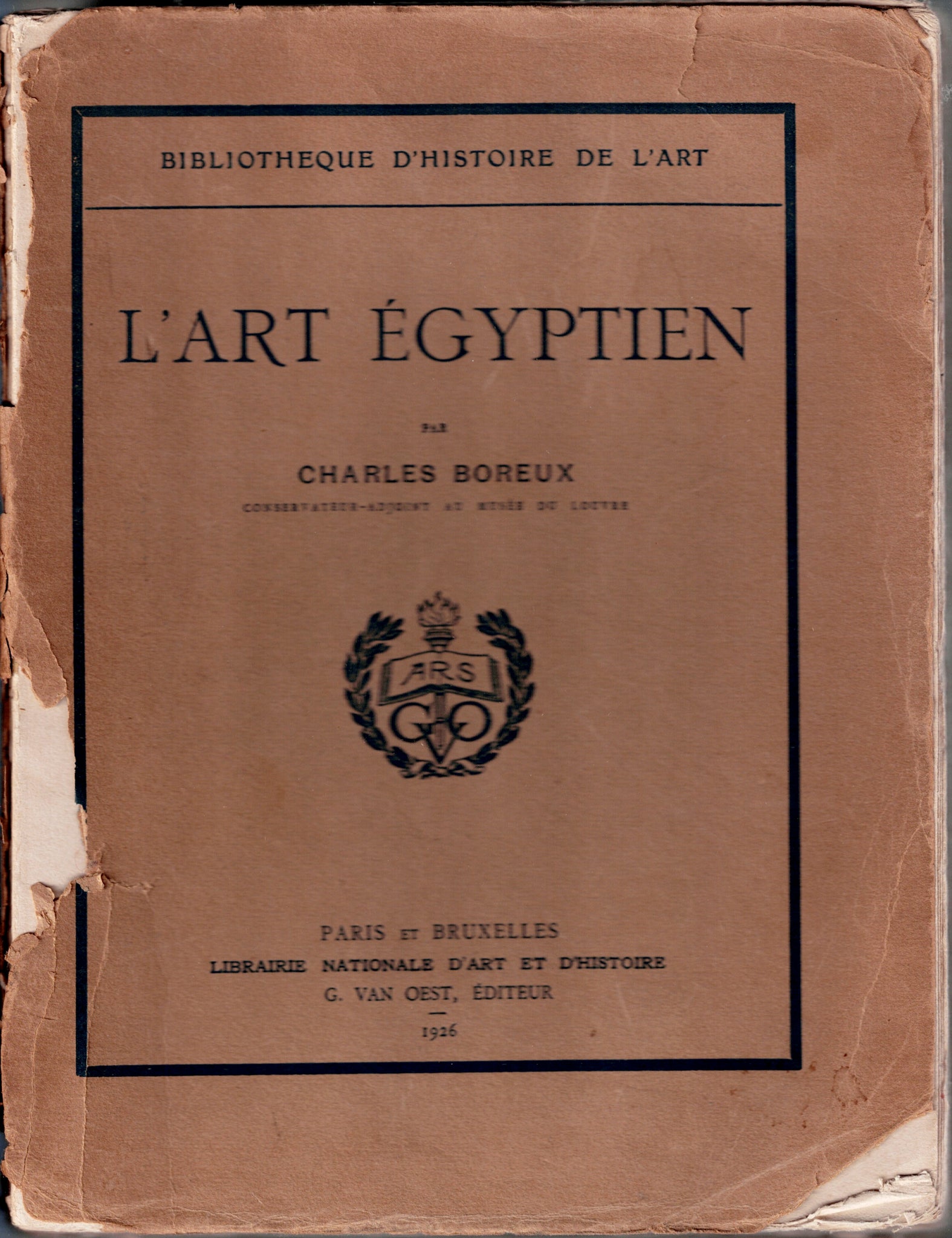 L'Art égyptien.