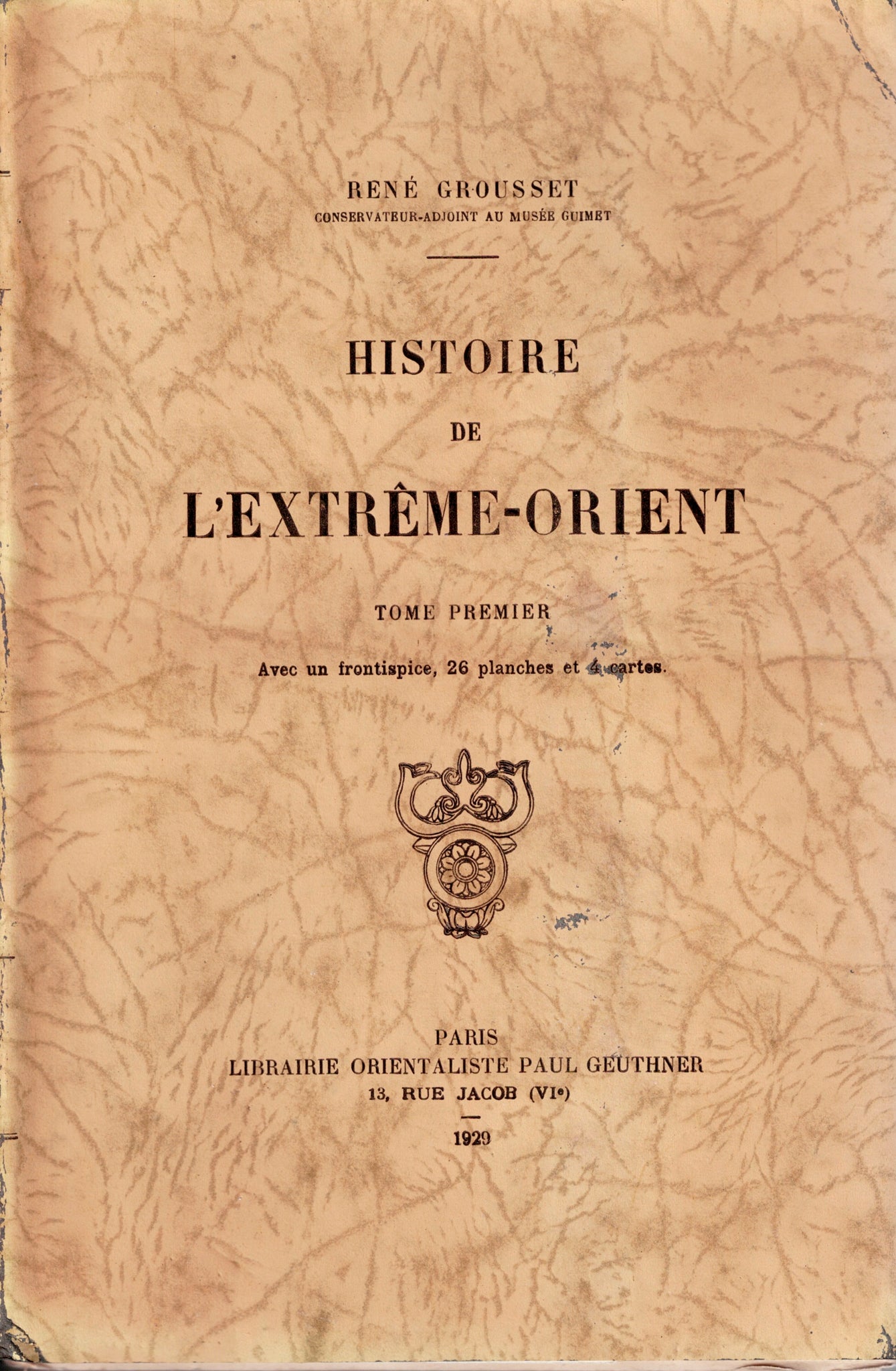 Histoire de l'Extrème-Orient. 2 vol.