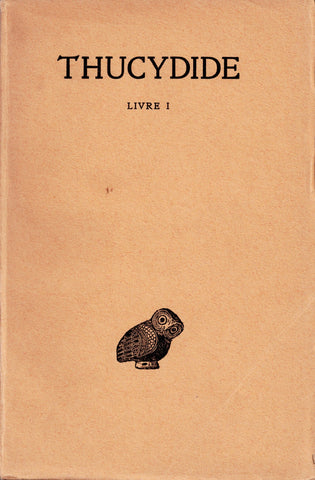 Thucydide. La guerre du Péloponnèse. Livre I.