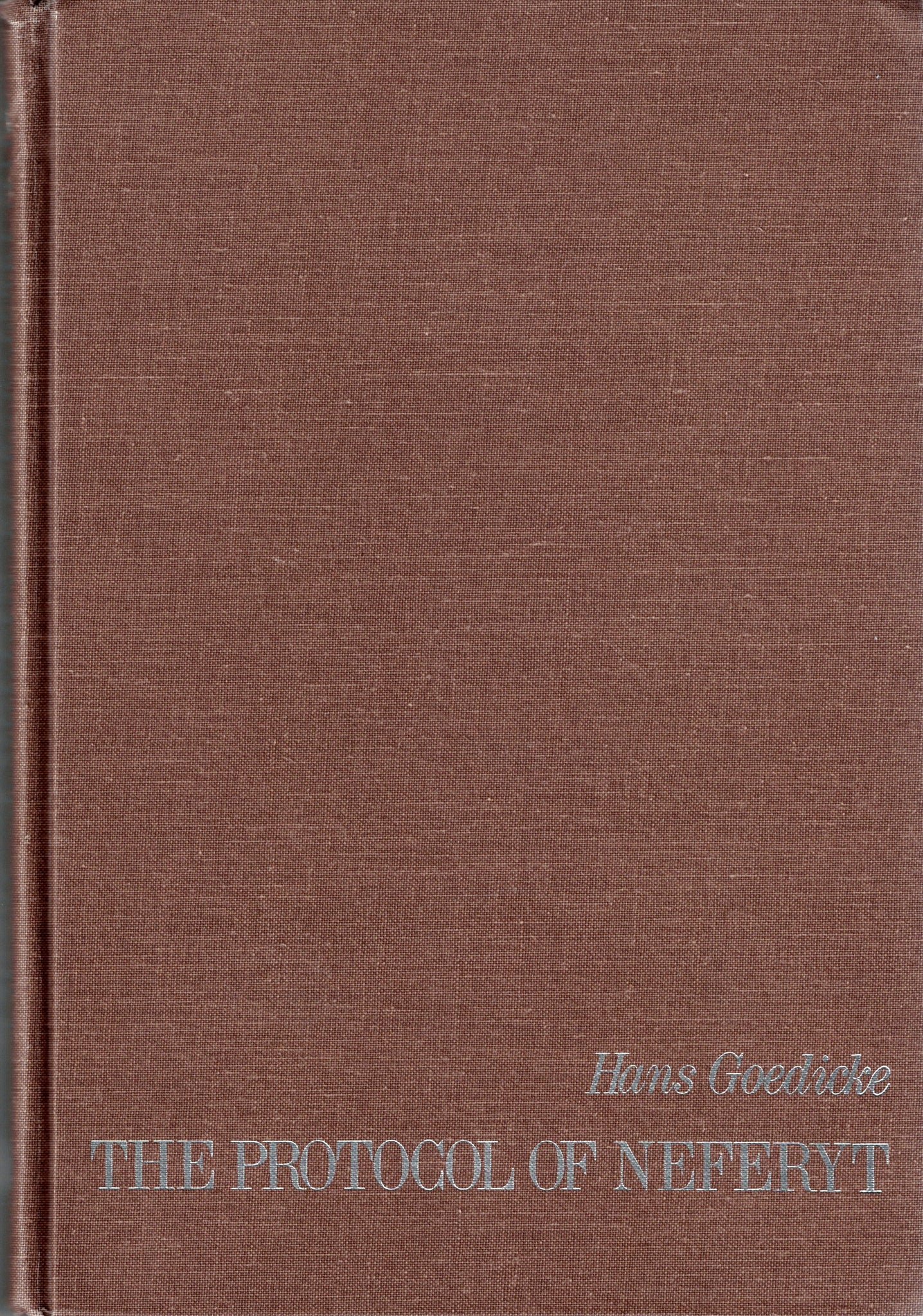 The Protocol of Neferyt.