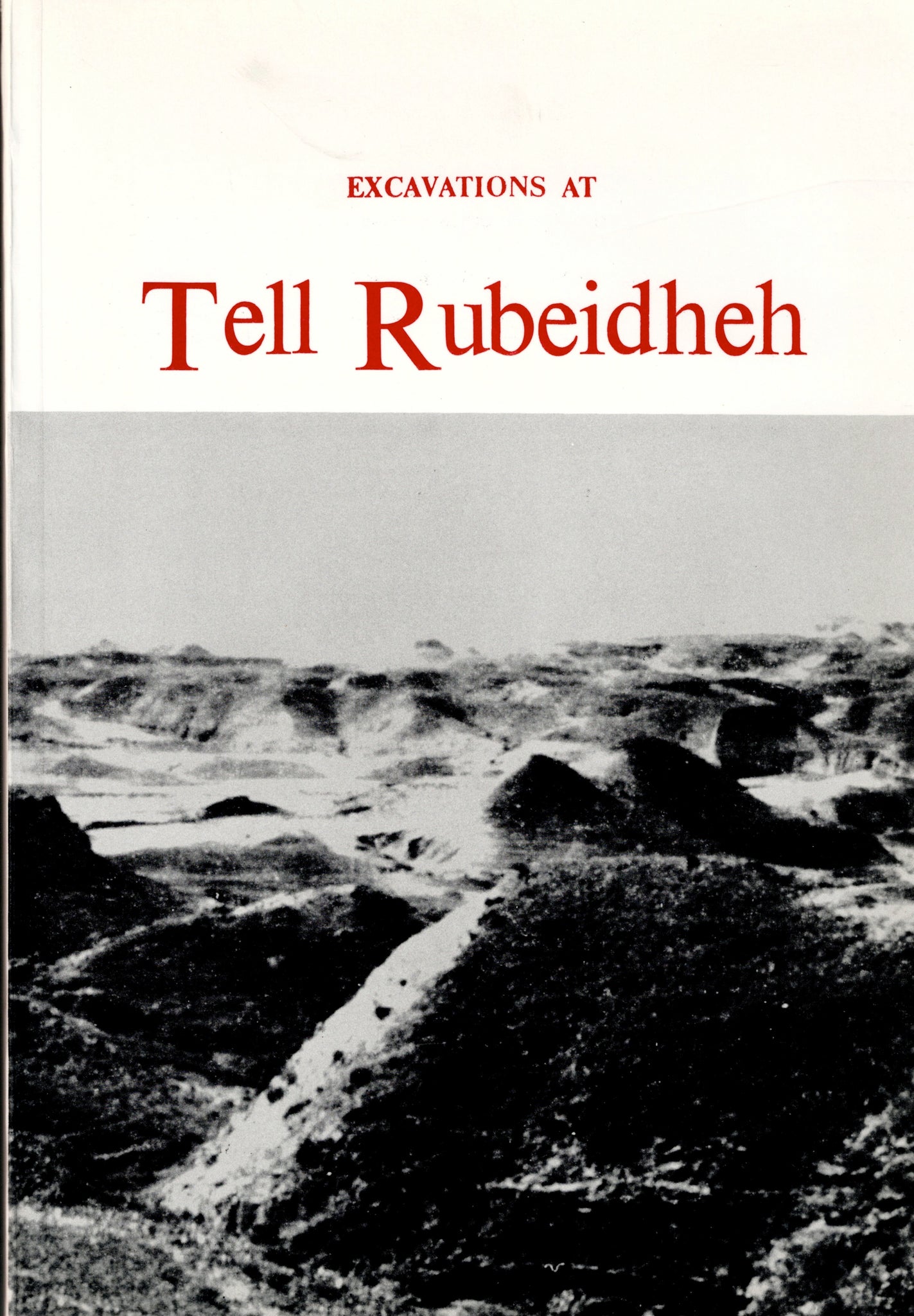 Excavations at Tell Rubeidheh. An Uruk Village in the Jebel Hamrin. Iraq Archaeological Reports - 2/