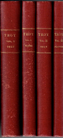 Troy: Excavations Conducted by the University of Cincinnati 1932-1938. General Introduction. Volume I (The First and Second Settlements) &amp; II (Third, Fourth and Fifth Settlements), Texts and Plates. (Xerox print)