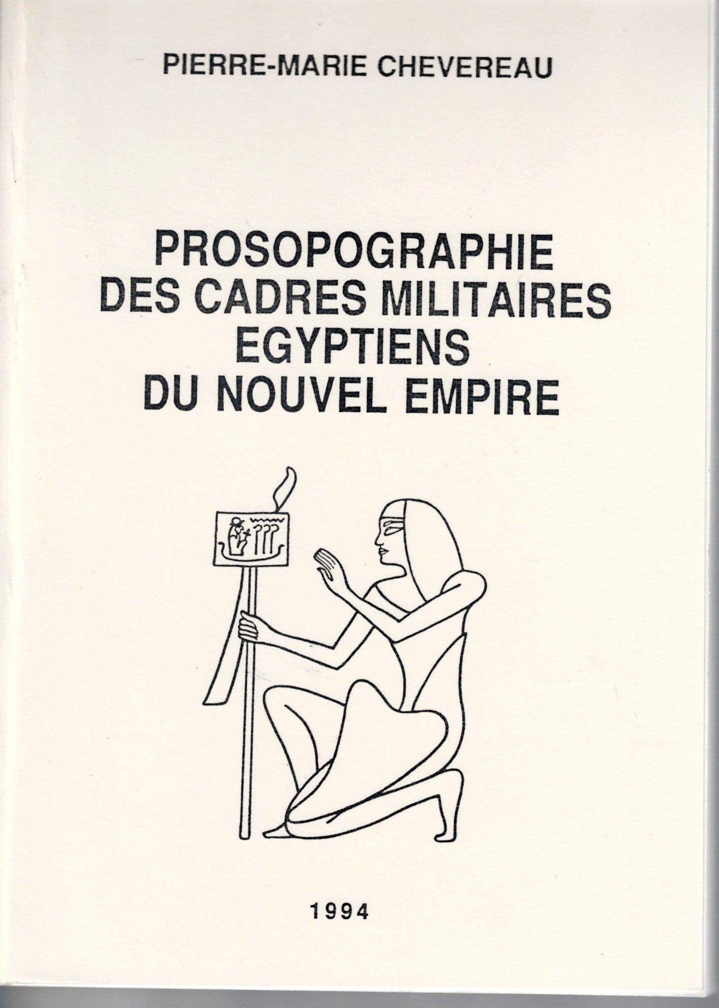 Prosopography of Egyptian military cadres of the New Kingdom.