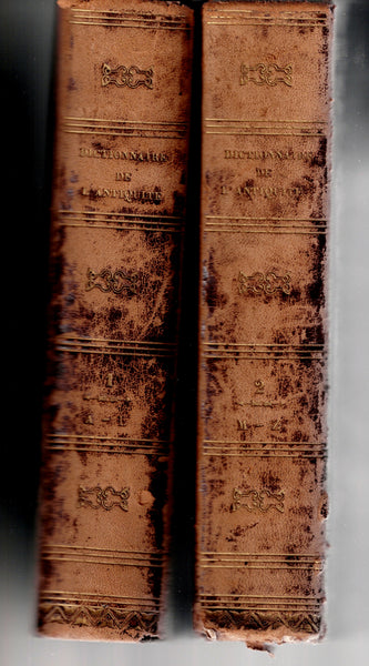 Dictionnaire classique des noms propre de l'antiquité sacrée et profane. Tomes I et II.