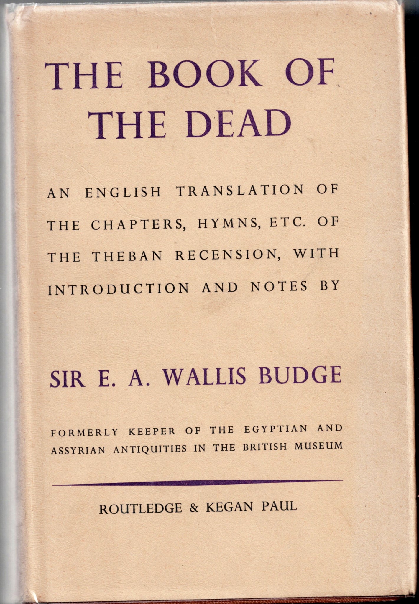The Book of the Dead. Three flights. in one.