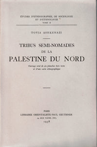 Semi-nomadic tribes of northern Palestine.