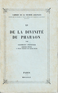 From the divinity of the pharaoh.