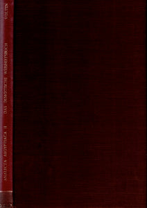 Das Demotische Weisheitsbuch. Studien und Bearbeitung. Analecta Aegyptiaca VOL. II.