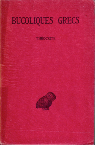 Bucoliques grecs tome I : Théocrite.