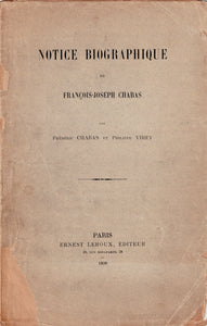 Notice biographique de François-Joseph Chabas.