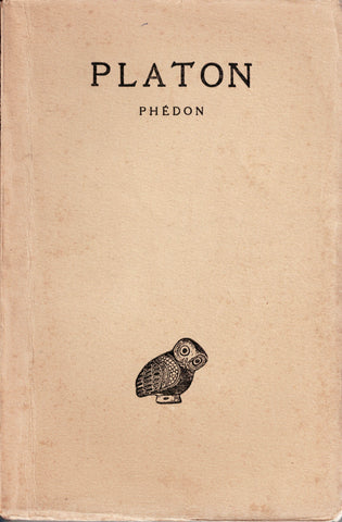 Platon oeuvres complètes. Tome IV - 1ere partie. Phédon.